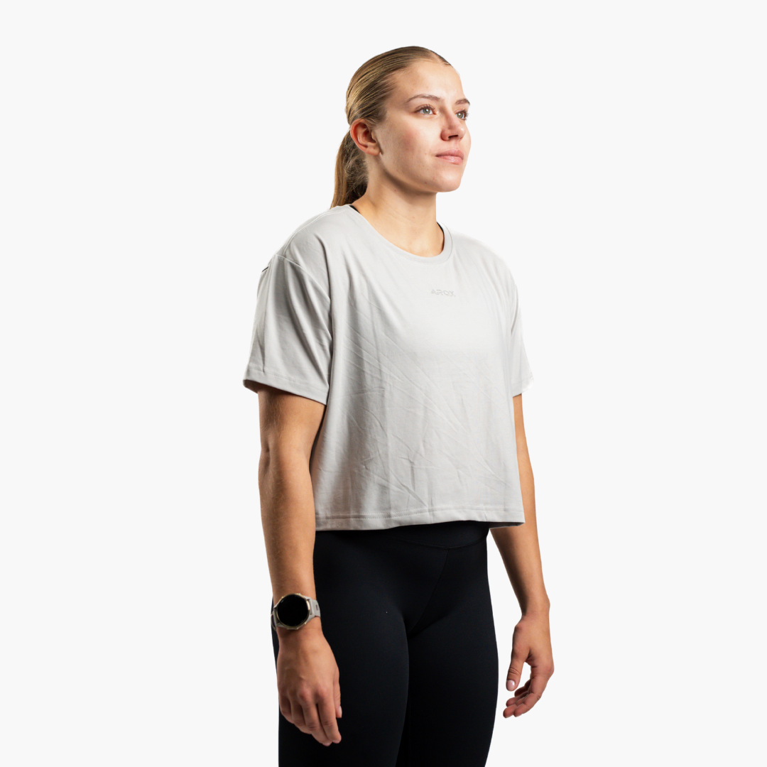 Mix 4 & pay for 2 - Womens box crop t-shirt