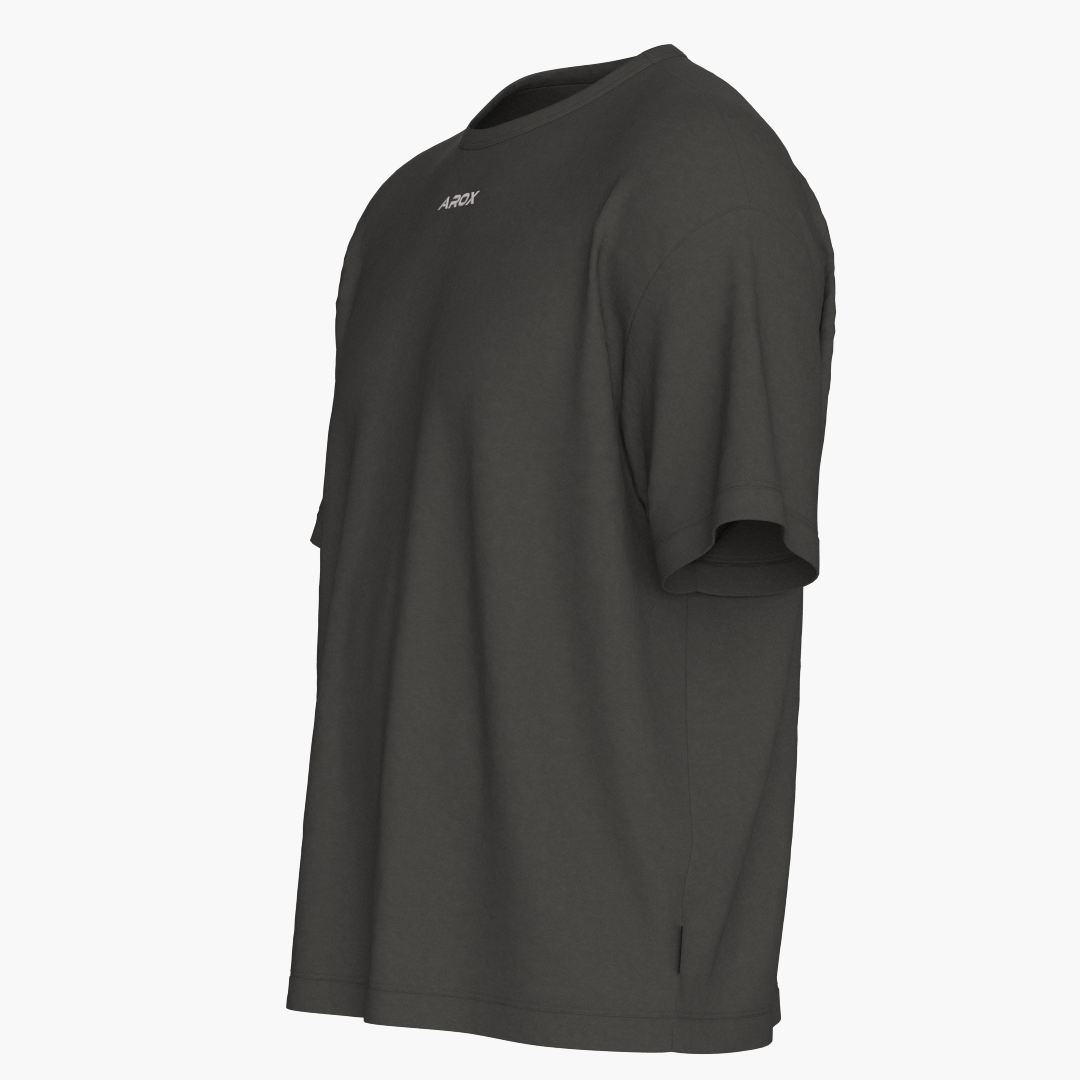 SportsTech oversized t-shirt (Grå)