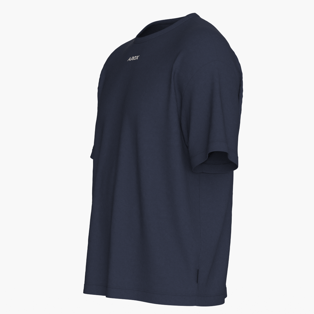 SportsTech oversized t-shirt (Mörkblå)