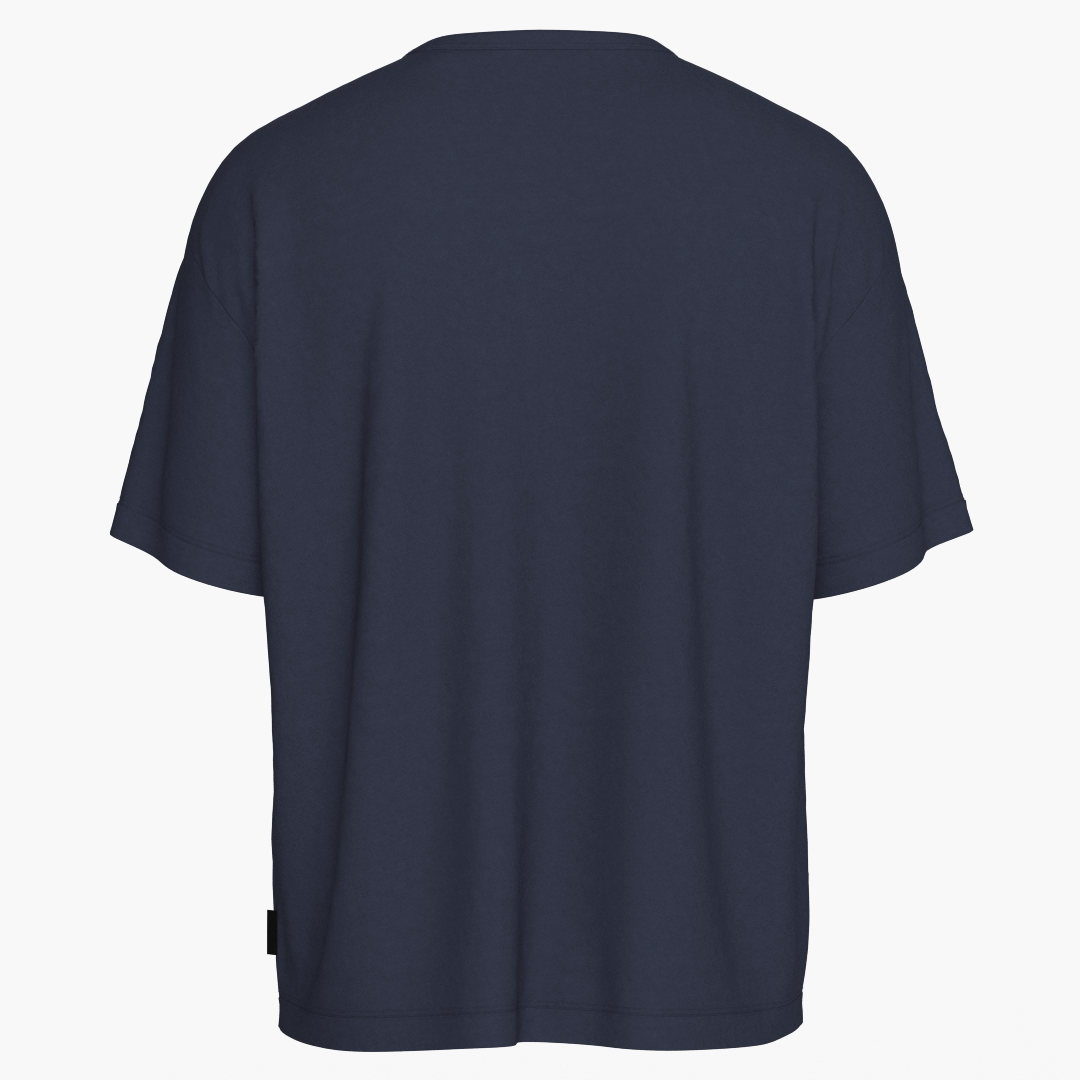 SportsTech oversized t-shirt (Mörkblå)