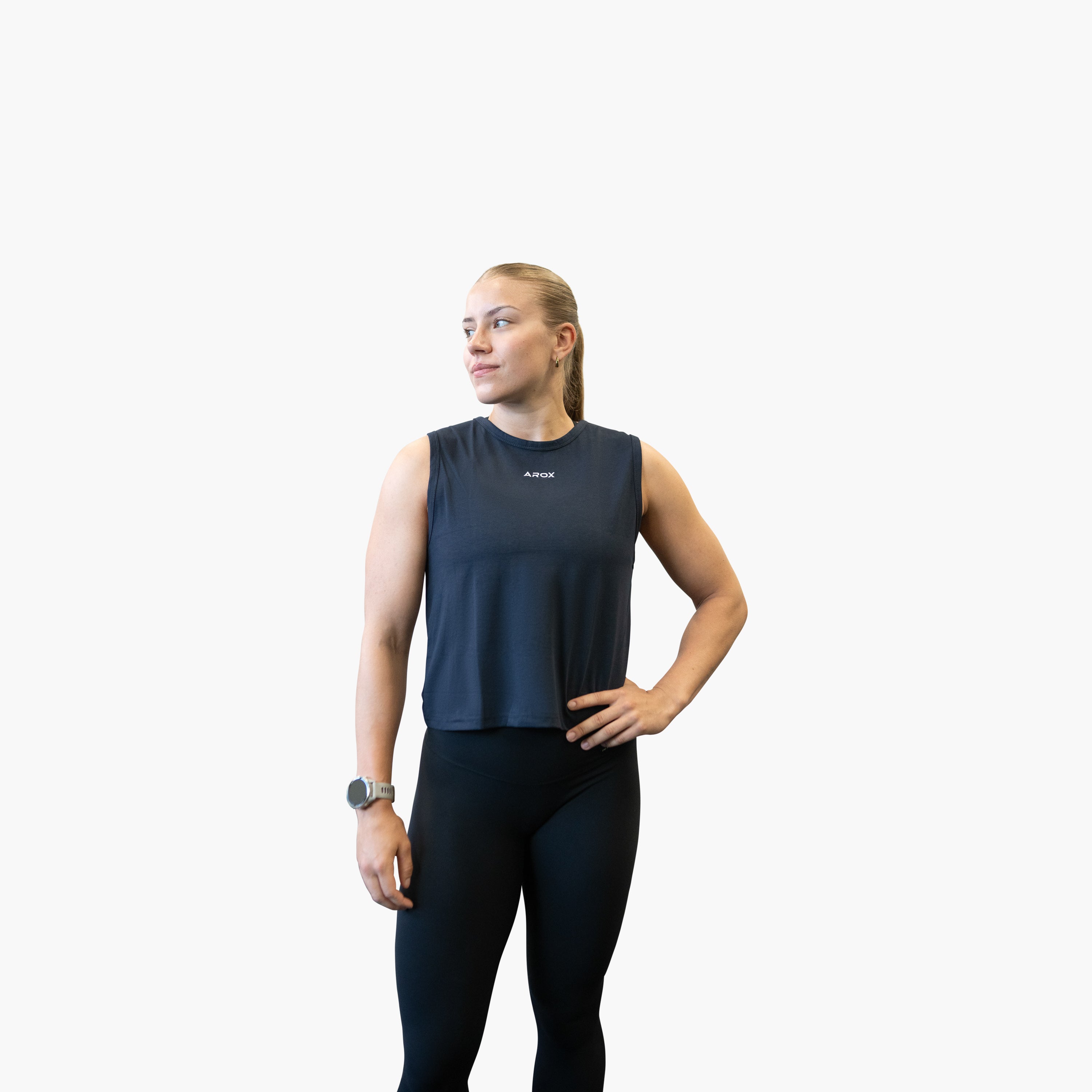 SportsTech women tank top (Mörkblå)