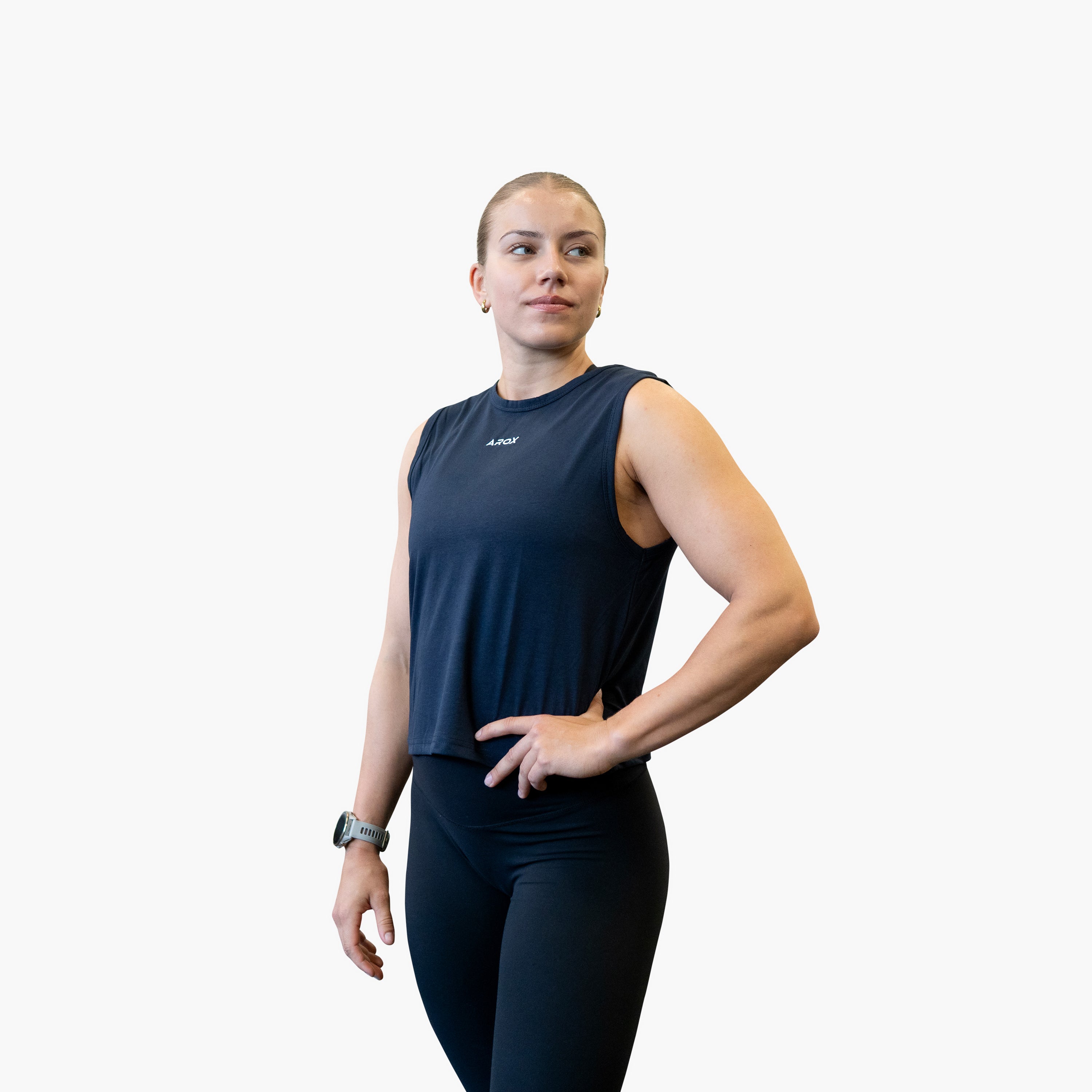 SportsTech women tank top (Mörkblå)