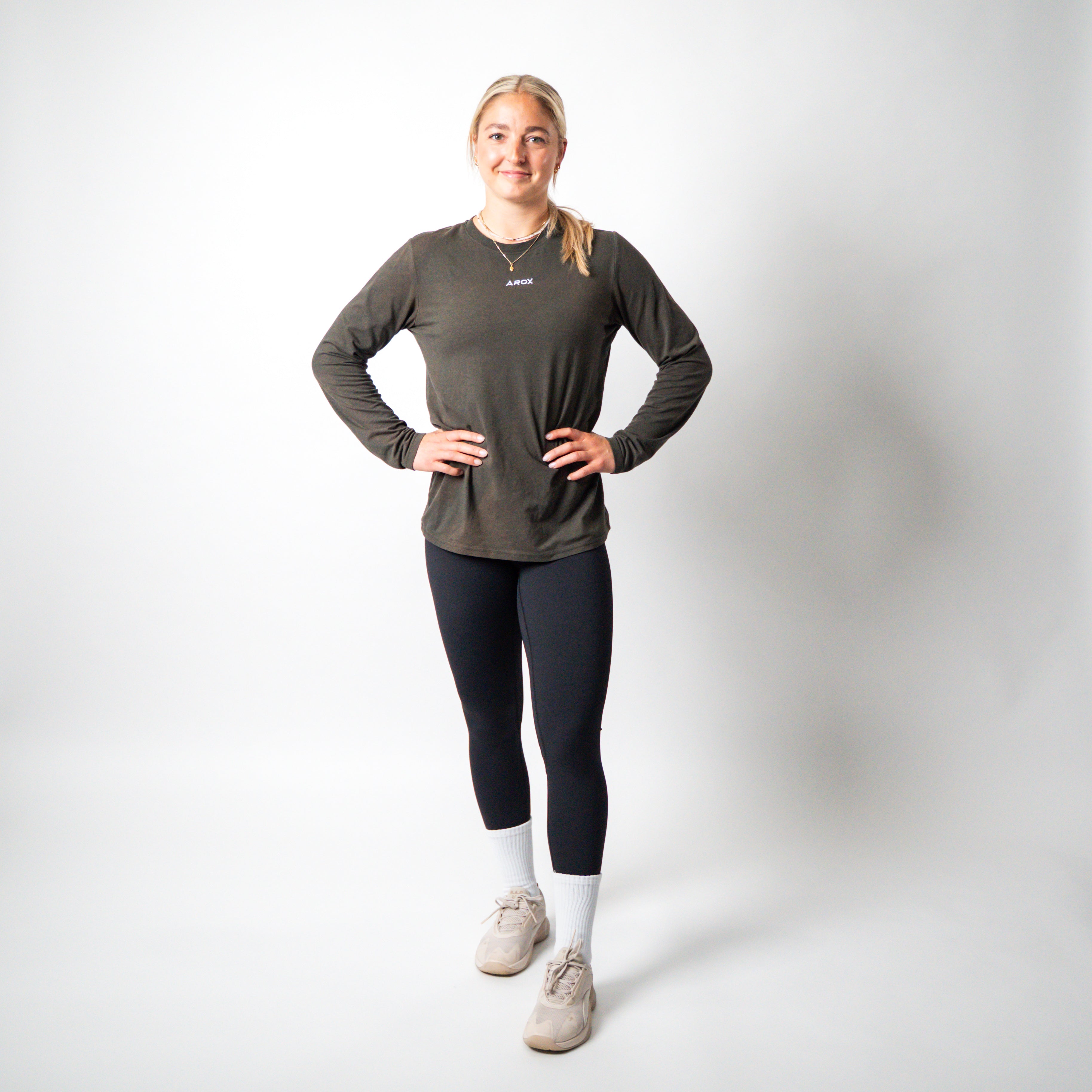 SportsTech women long sleeve (Dark grey)