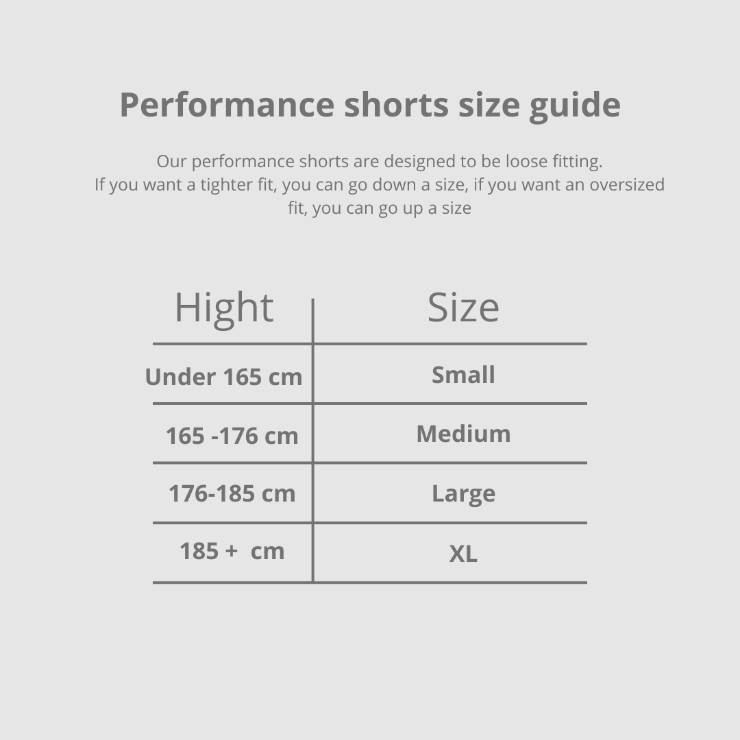 Dri tech performance shorts (Svart)