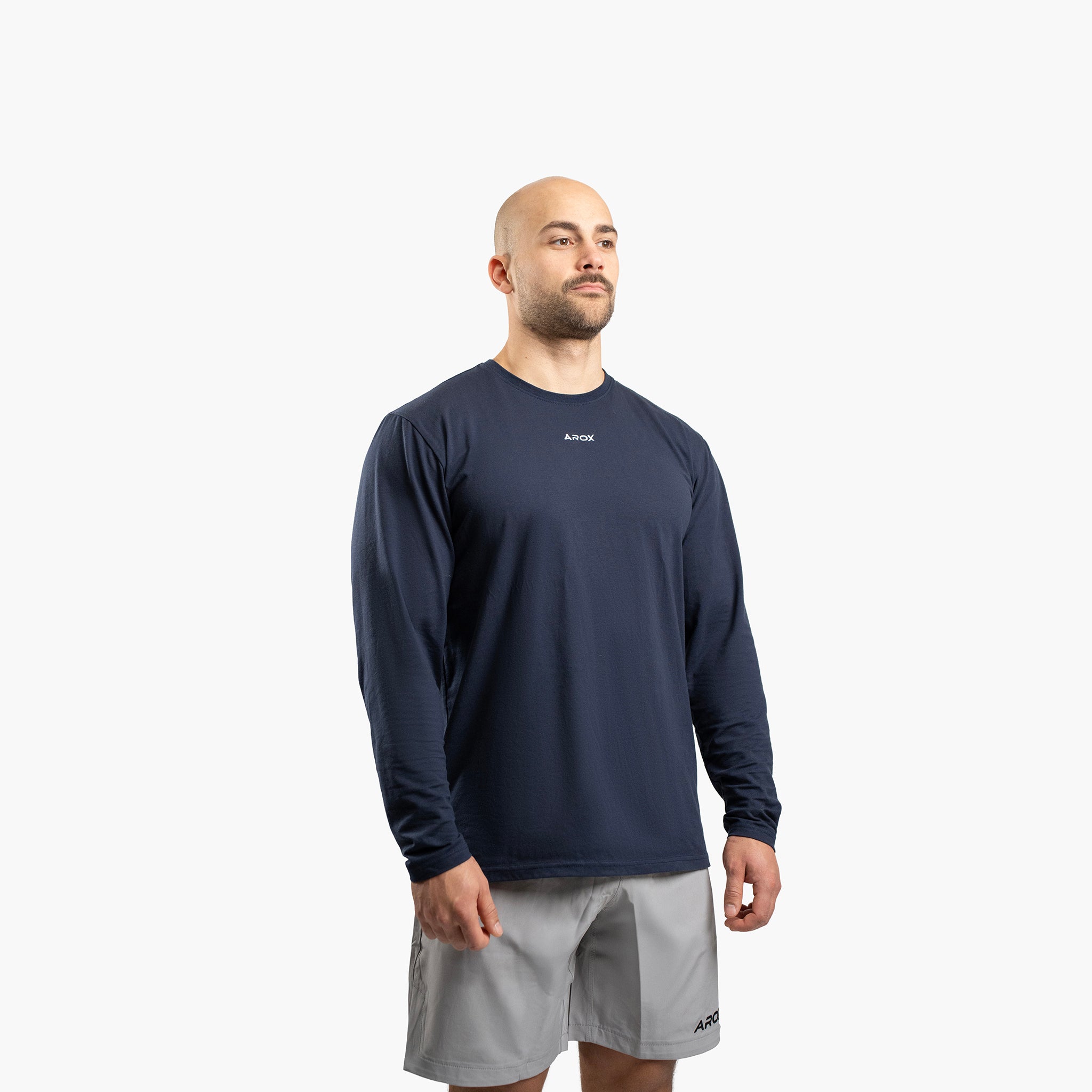 SportsTech men long sleeve (Mörkblå)