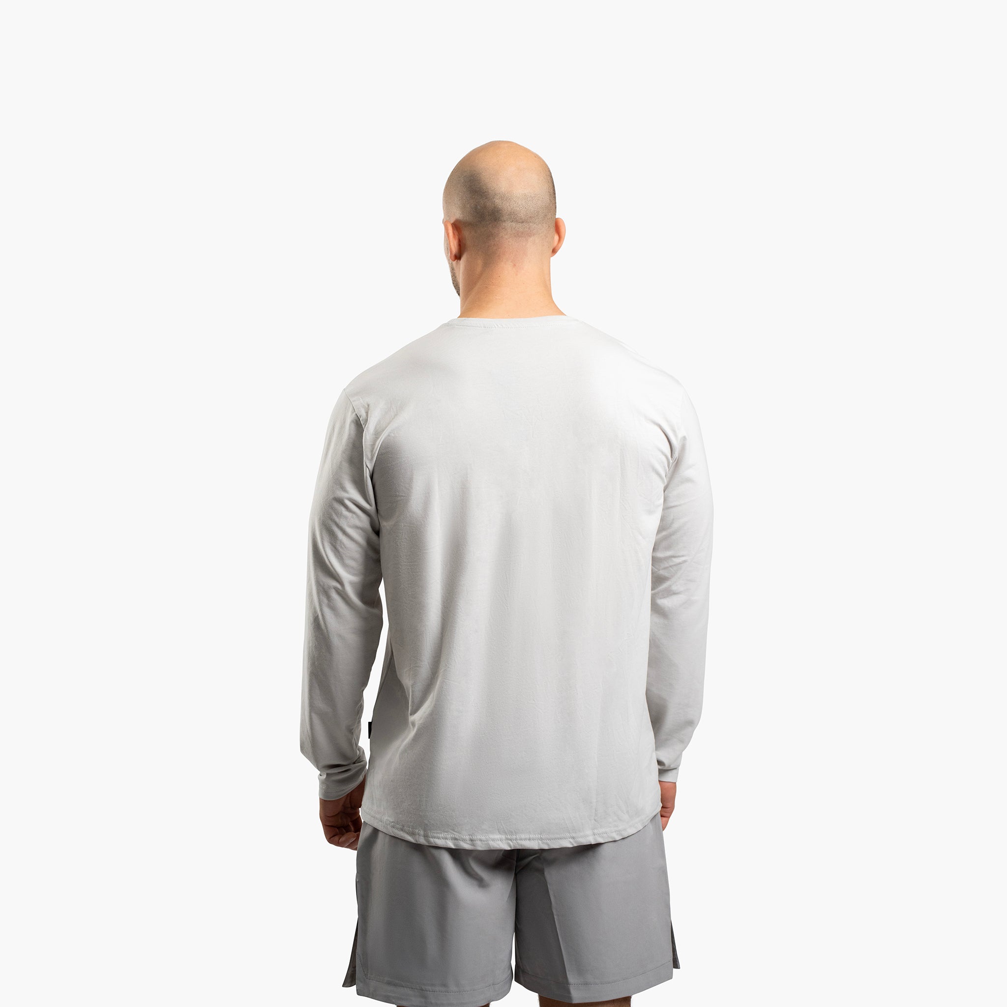 SportsTech men long sleeve (Ljusgrå)