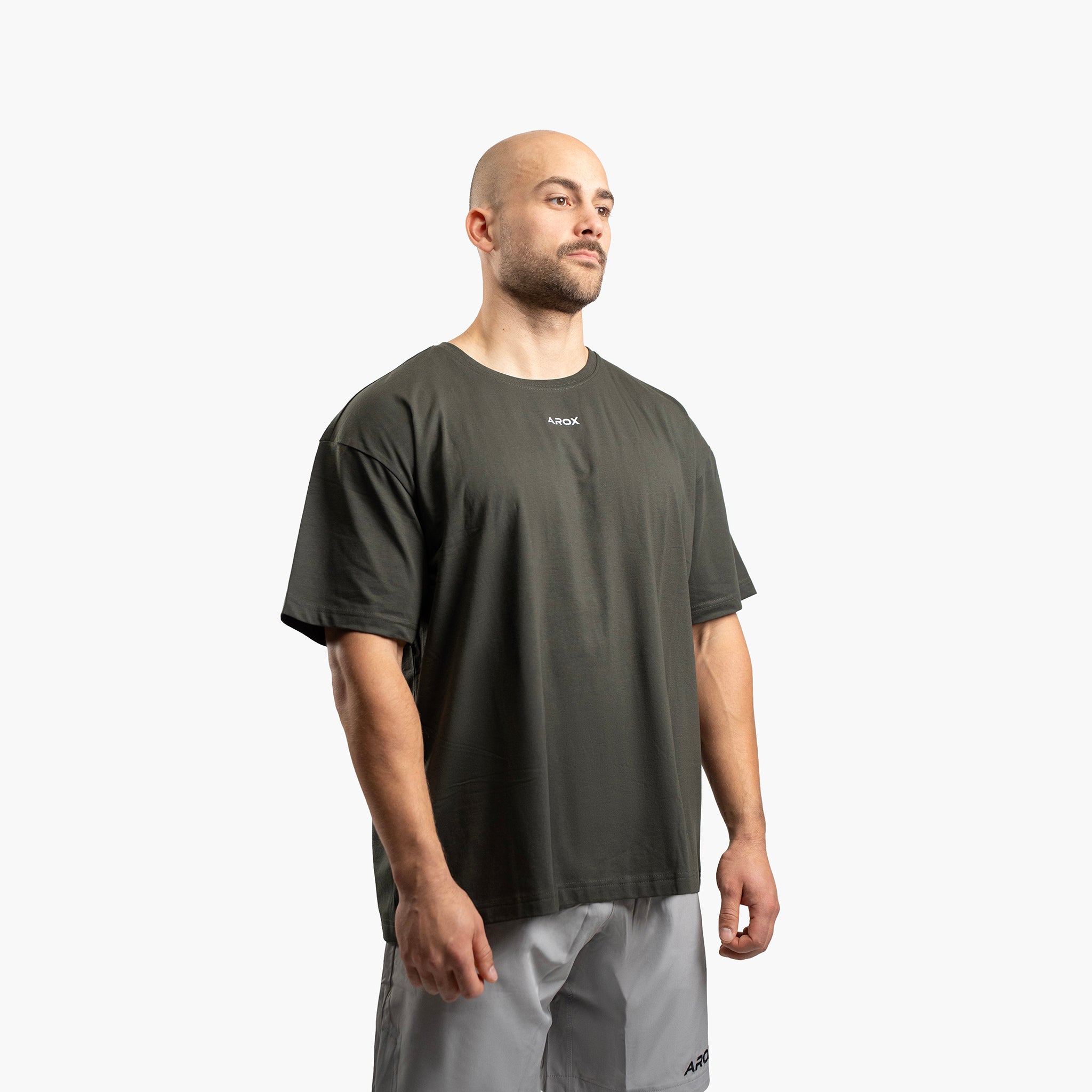 SportsTech oversized t-shirt (Grå)