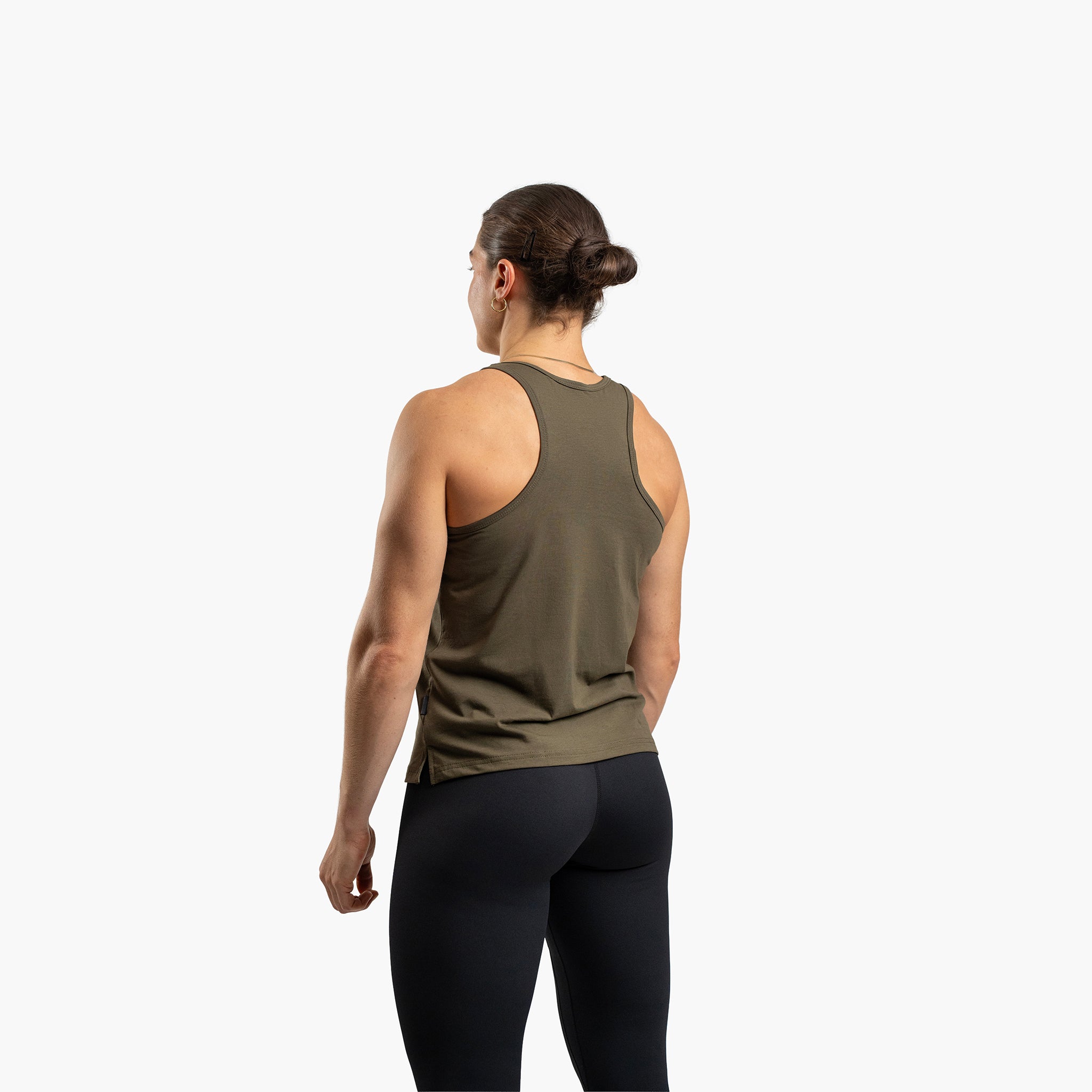 SportsTech women long top (Grön)