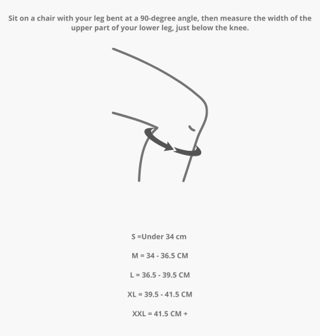 7 MM - Hybrid knee sleeves black