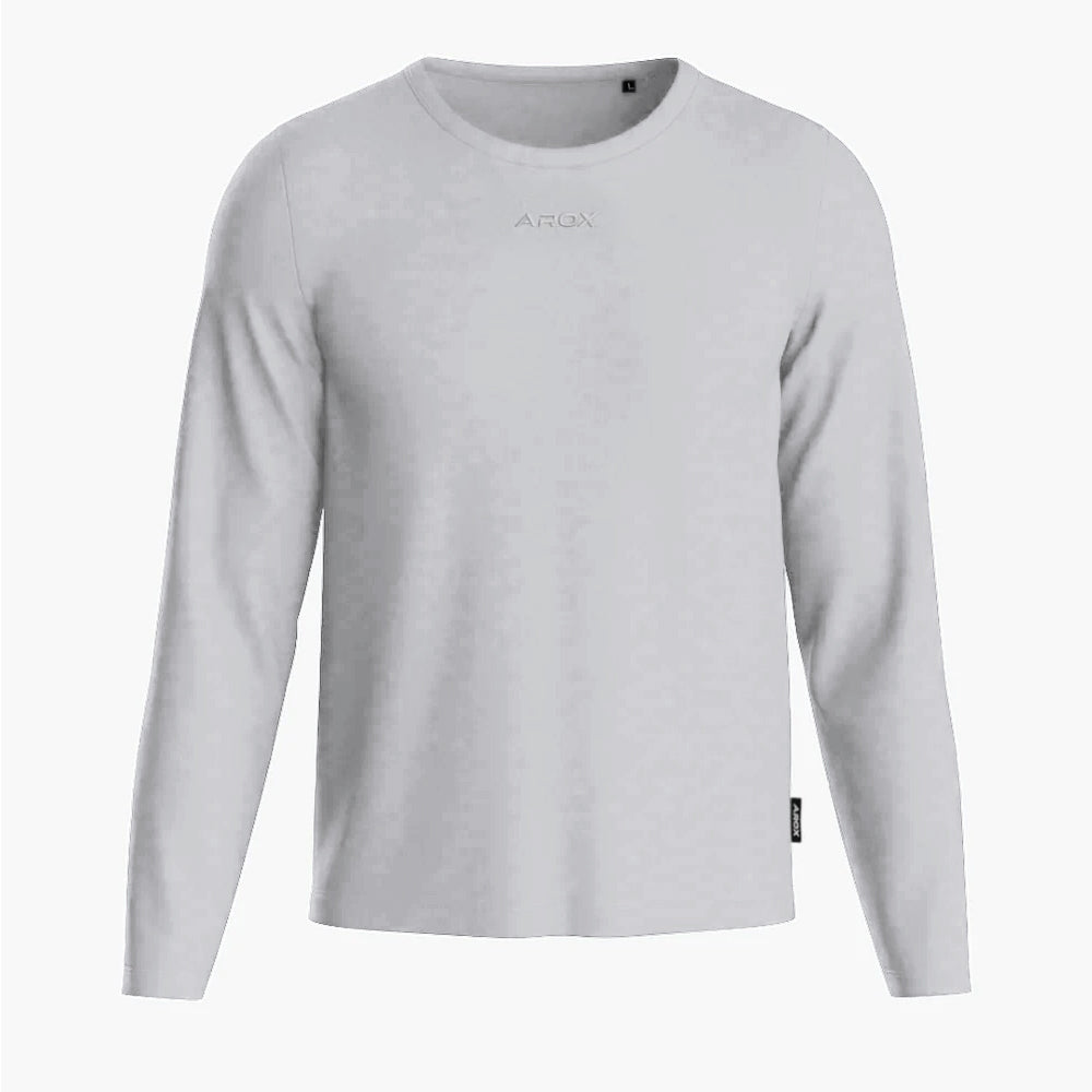 SportsTech men long sleeve (light grey)
