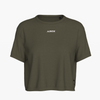 Women's sportstech box crop t-shirt rangergreen