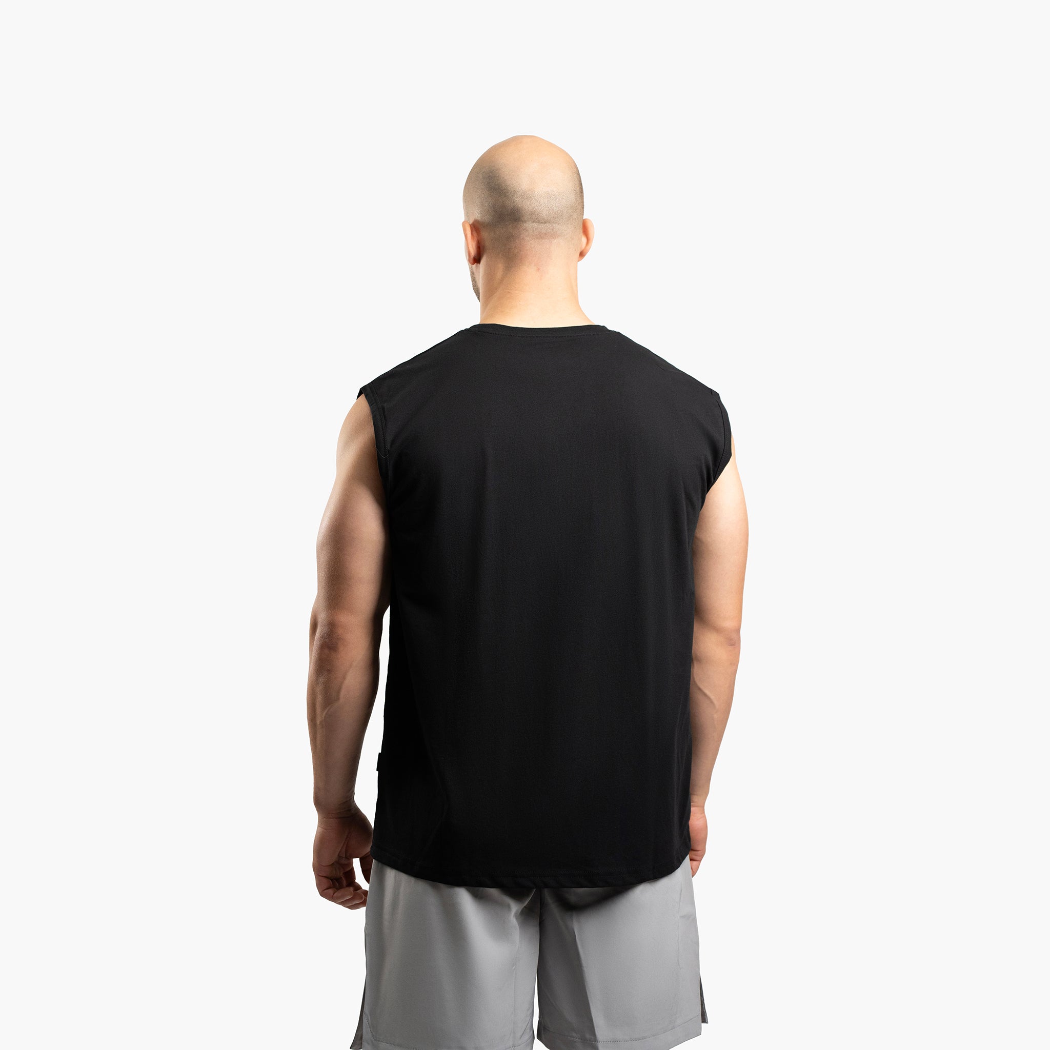 SportsTech men no sleeve (Svart)