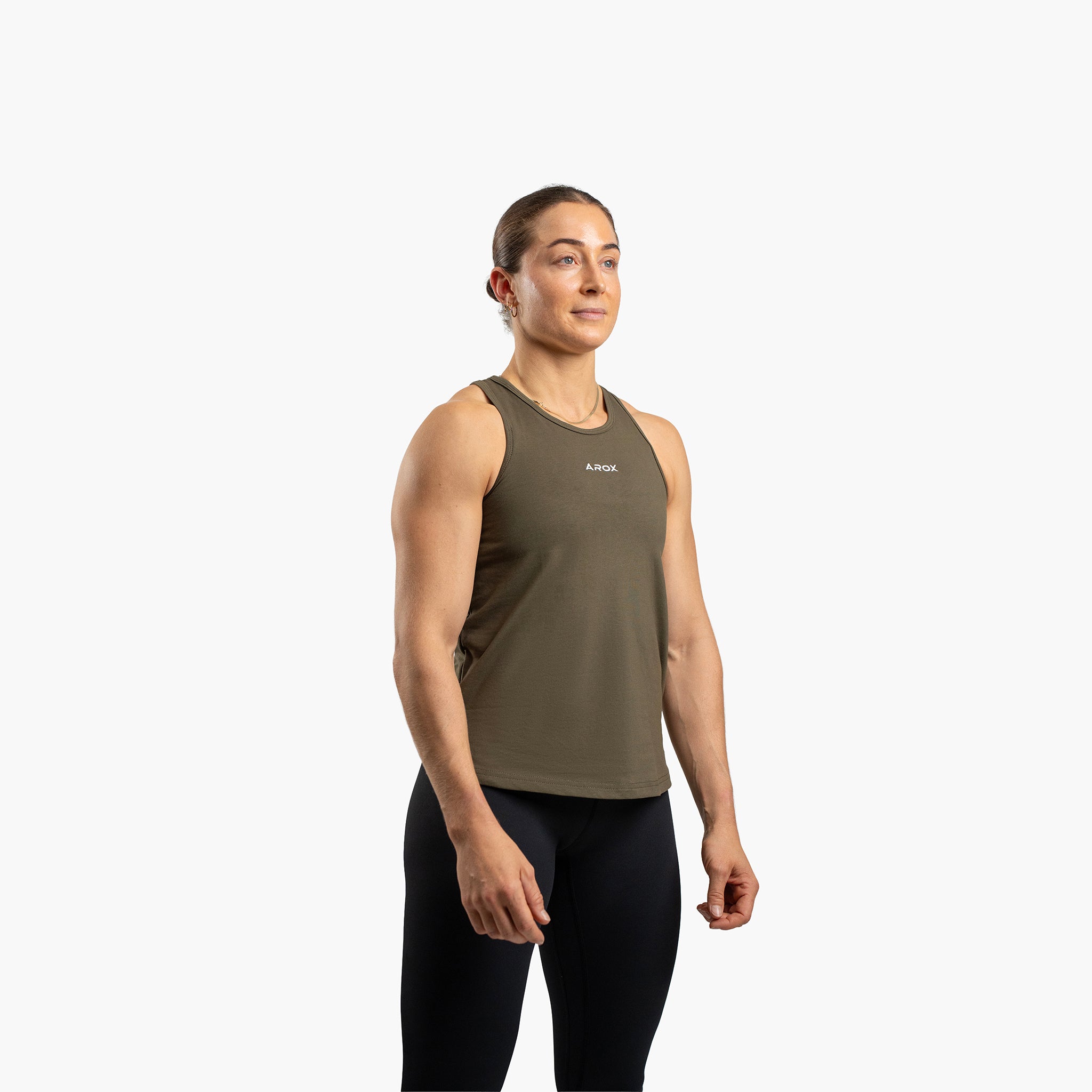 SportsTech women long top (Grön)