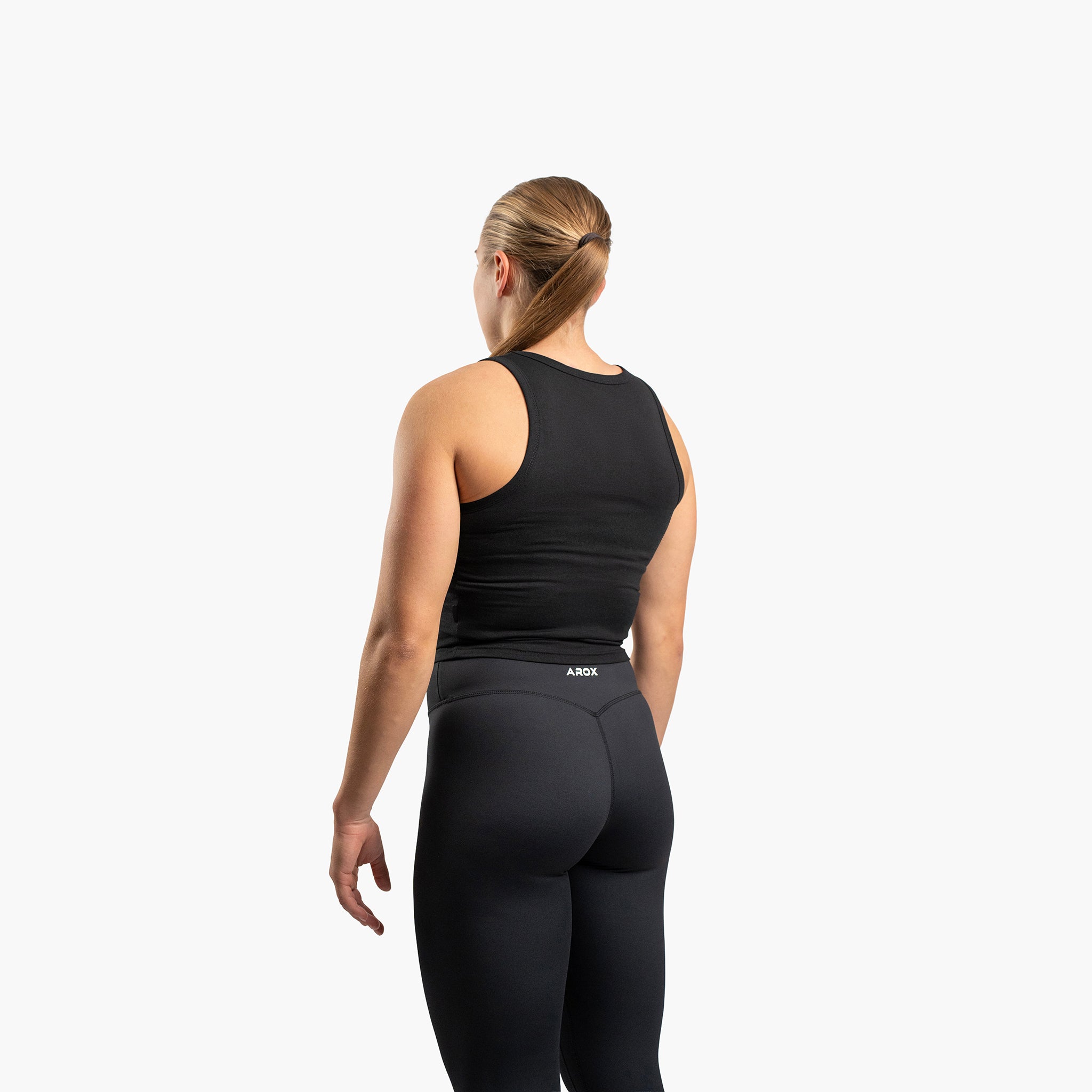 SportsTech women top (Svart)