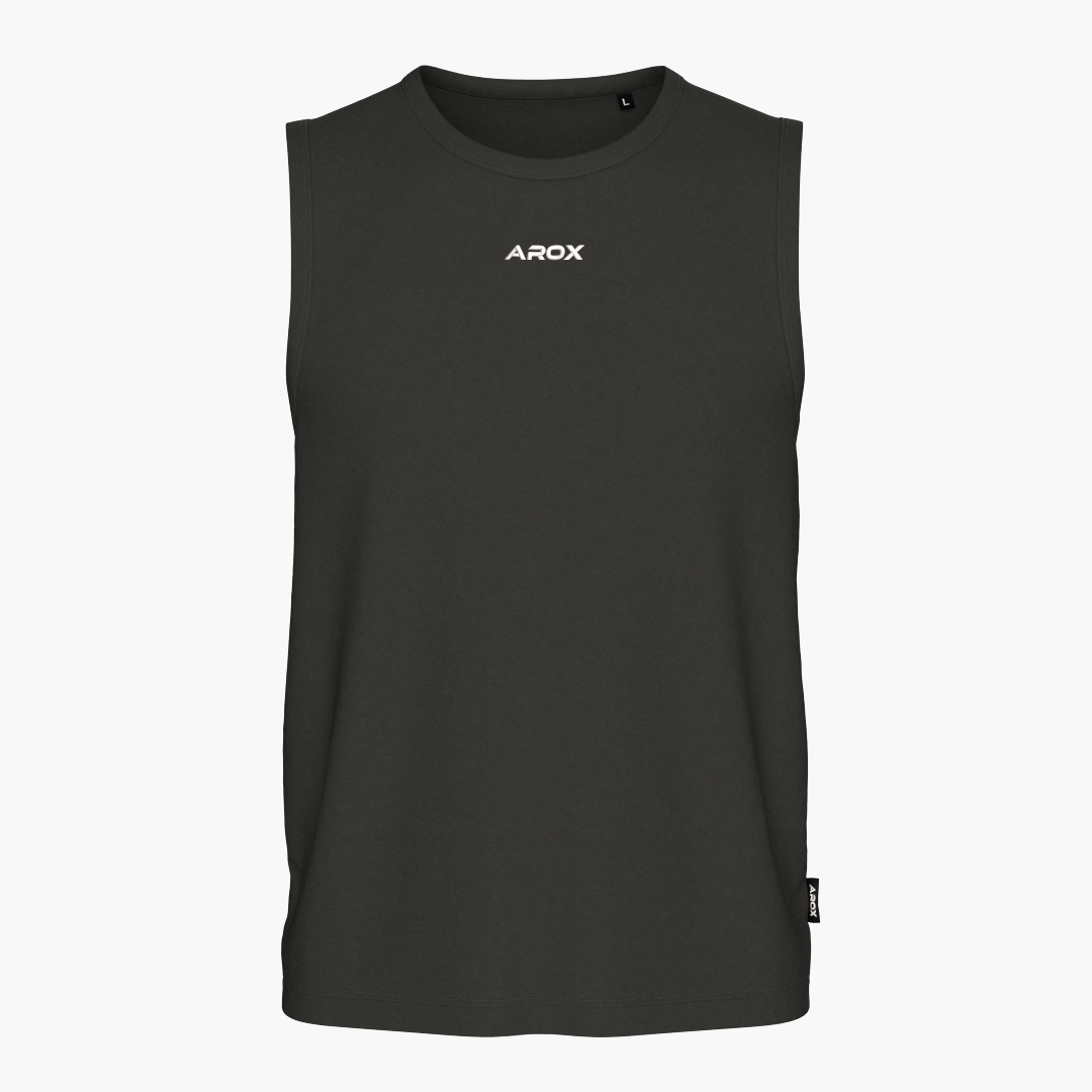 SportsTech men no sleeve (Dark grey)